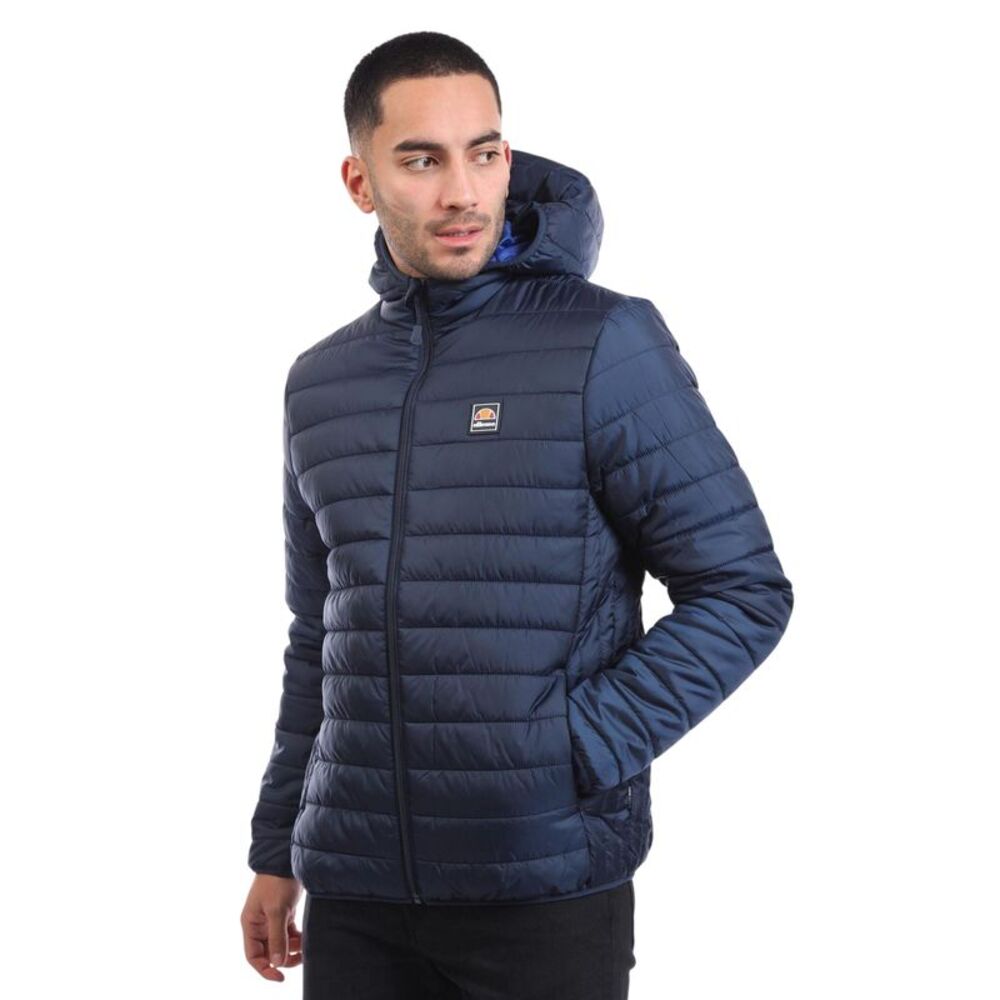 Ellesse Mens Revuelto Quilted Puffer Jacket / Navy